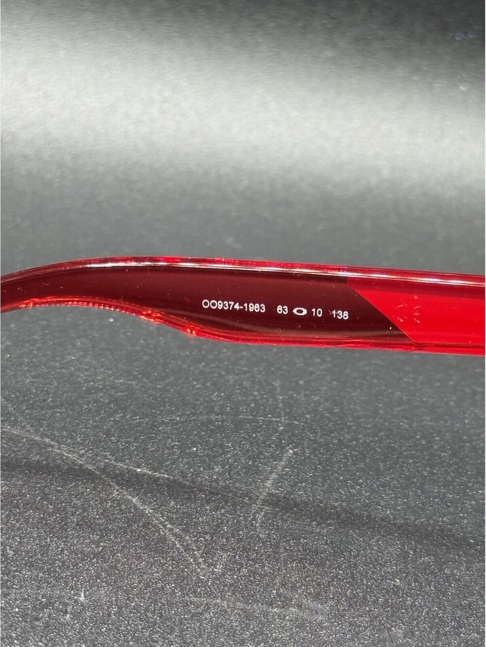 Oakley Frogskin Lite Crystal Red w/ Prizm Ruby Iridium Lenses New